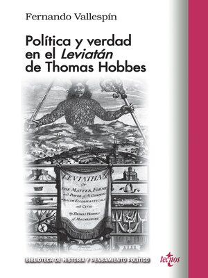 cover image of Política y verdad en el Leviatan de Thomas Hobbes